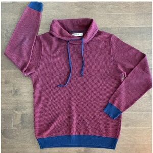 The Kryon Soul - Vintage Knit sweater with long collar Sz L